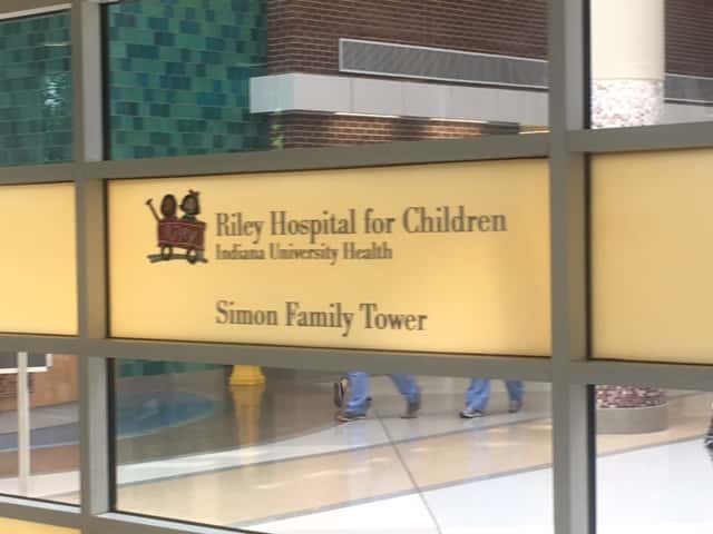 Riley Children's Health Entrance