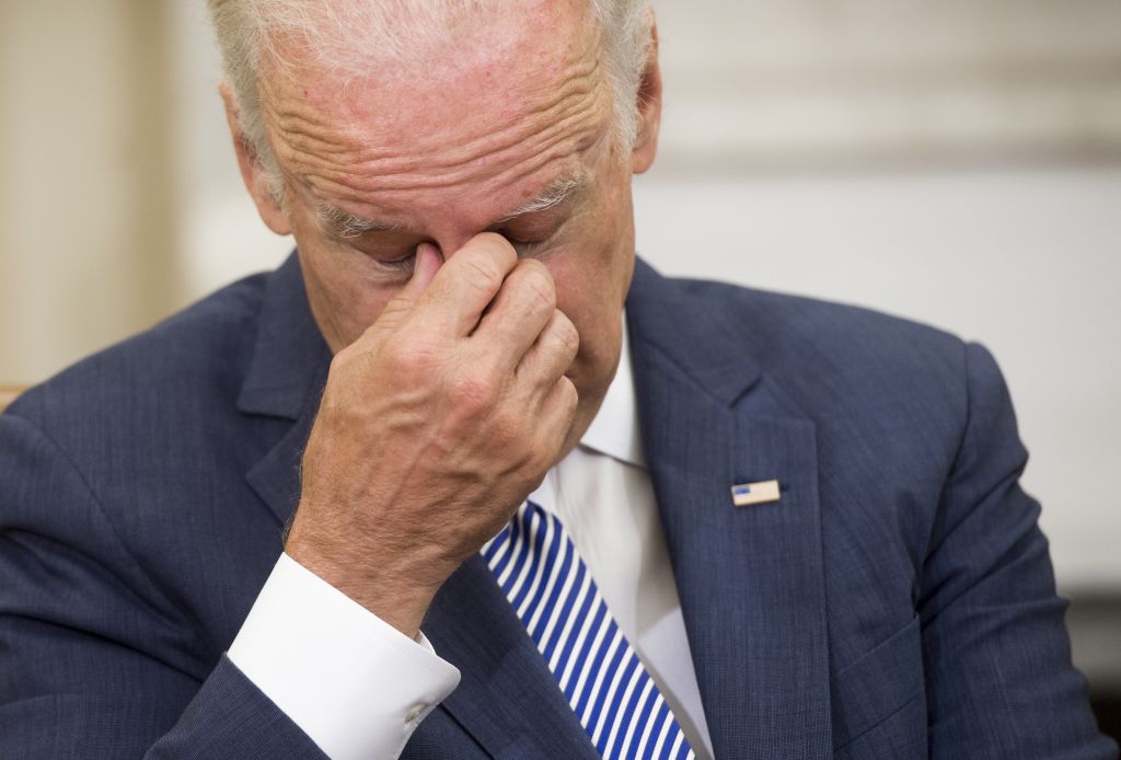 Biden's press team REFUSES to let president take questions from reporters during his trip to swing state Michigan