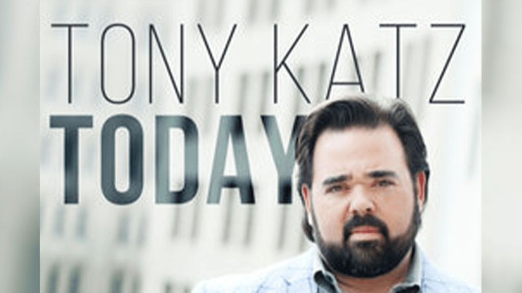 TOny Kats Today Podcast Center Graphic of Podcast logo
