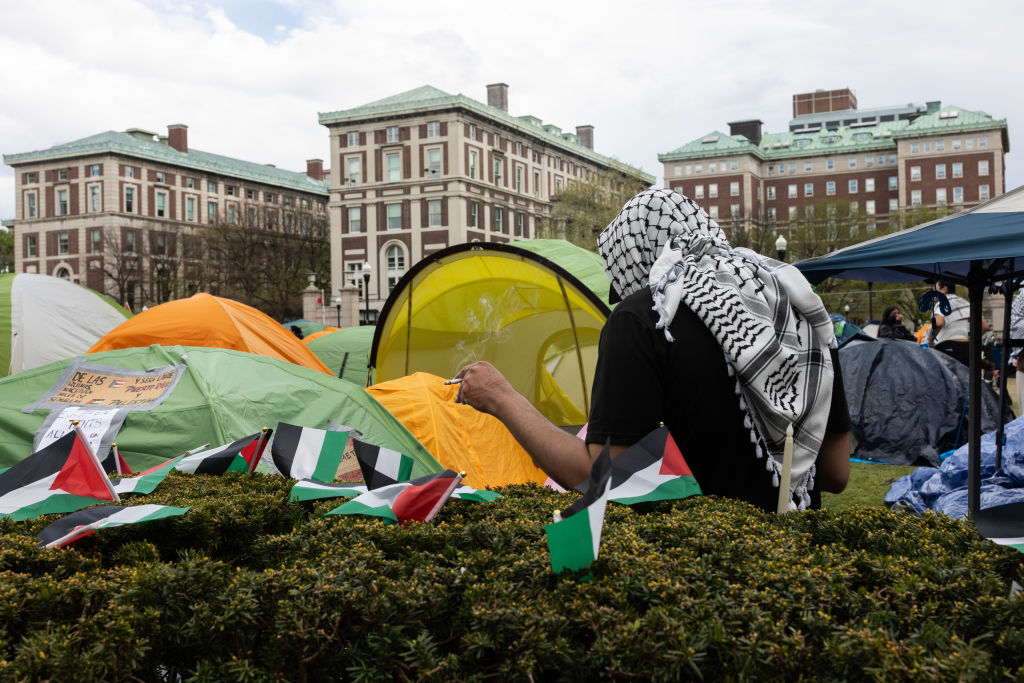Gaza Solidarity encampment at Columbia University