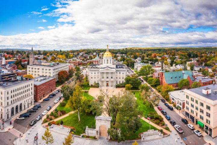 Concord, New Hampshire - La calle principal de New Hampshire