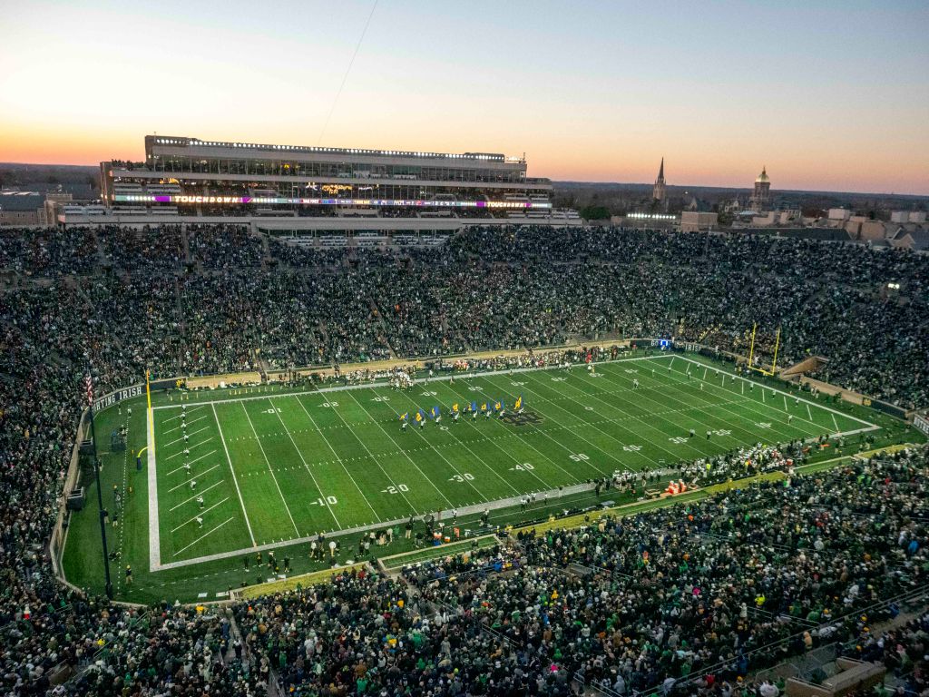 COLLEGE FOOTBALL: NOV 18 Wake Forest at Notre Dame