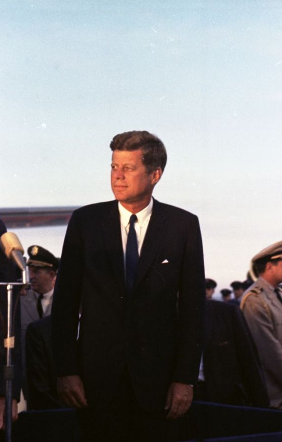 President John F. Kennedy...