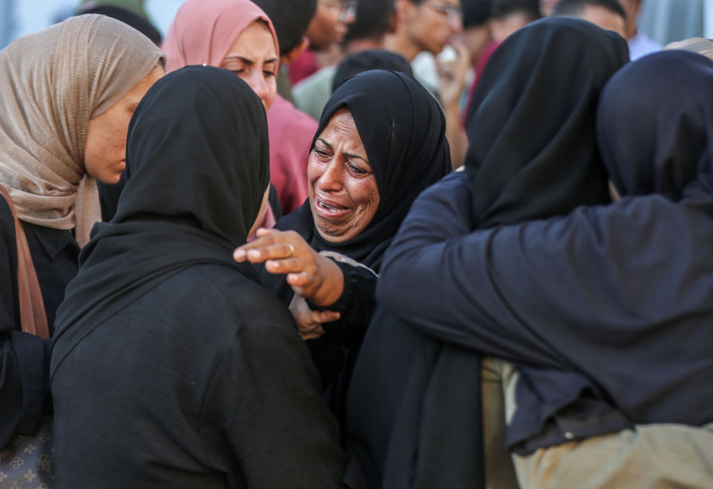 Israeli attack on Nuseirat refugee camp in Deir al-Balah