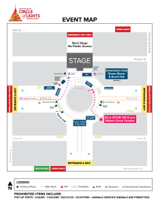 Map of 2024 Circle of Lights Event