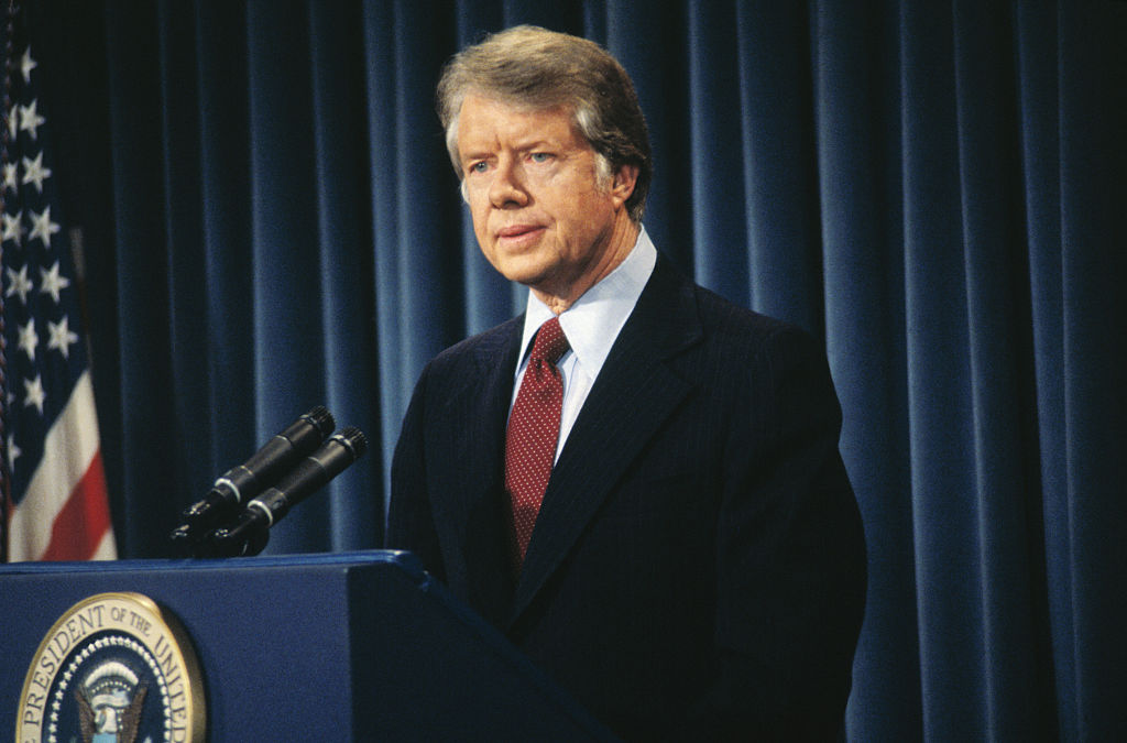 Jimmy Carter at Press Conference