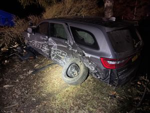 Crash involving deputy
