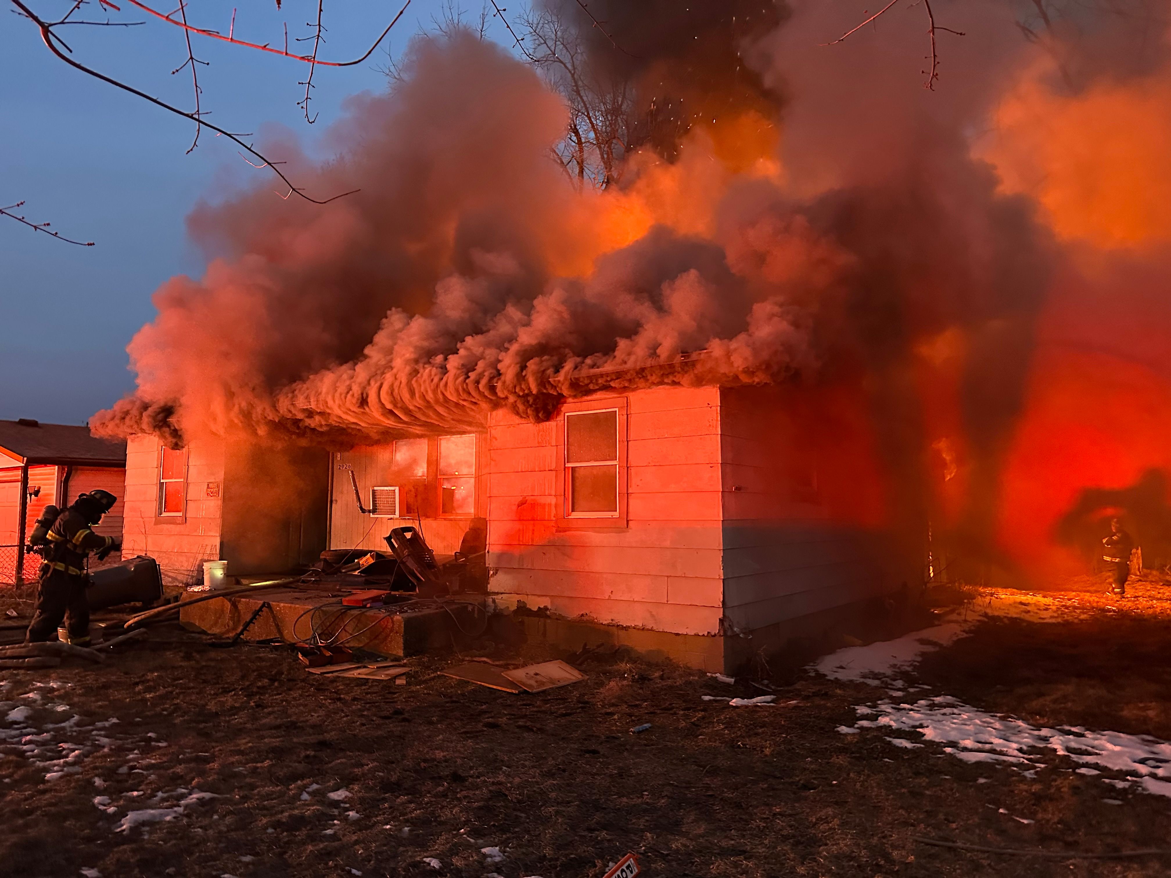 Walker Avenue Fire Picture 1