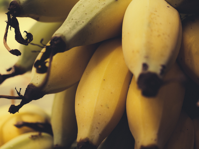 banana close up
