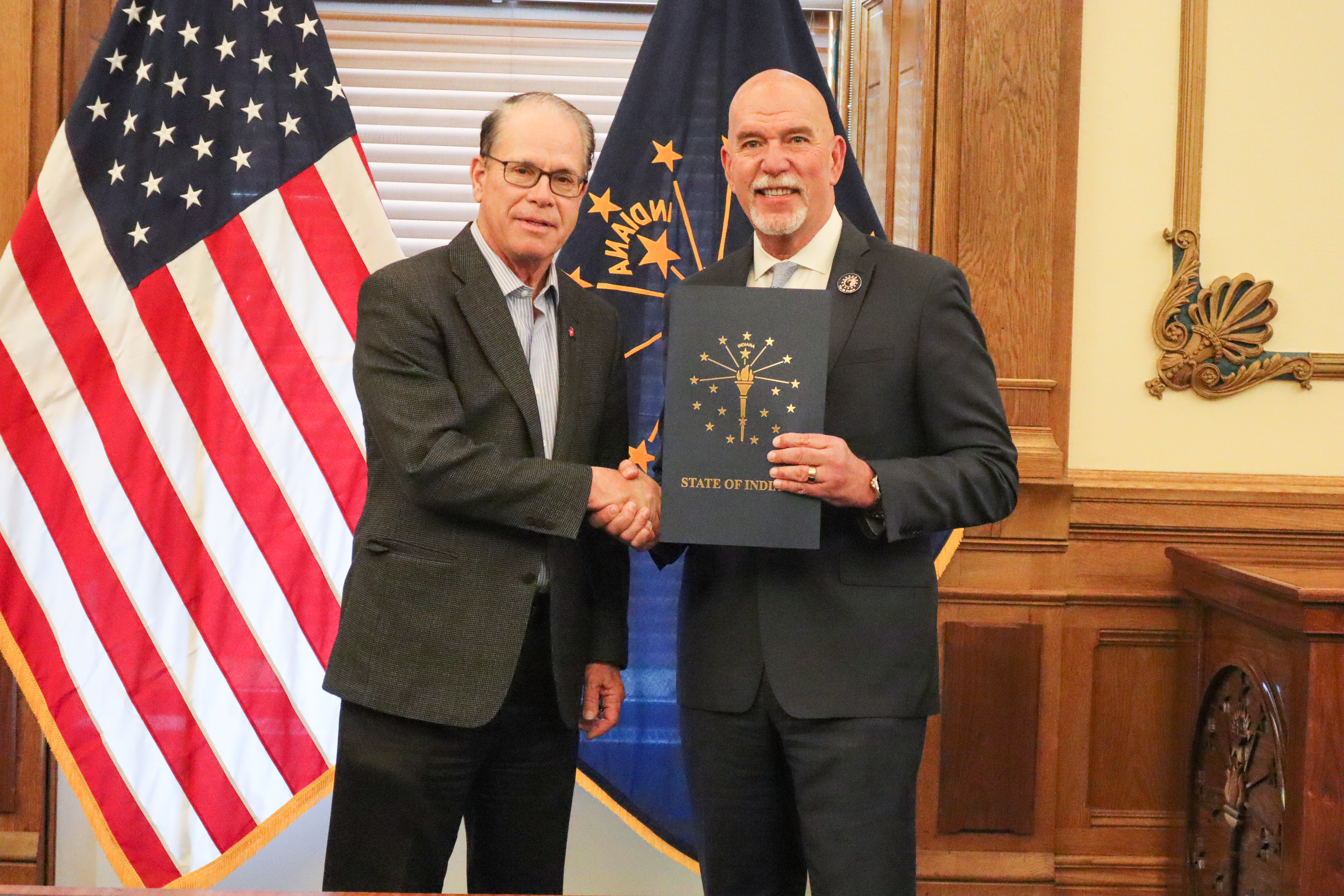 Guy Relford Helps Get HEA 1137, Expungement of Red Flag Law Records Bill Signed By Govenor Braun