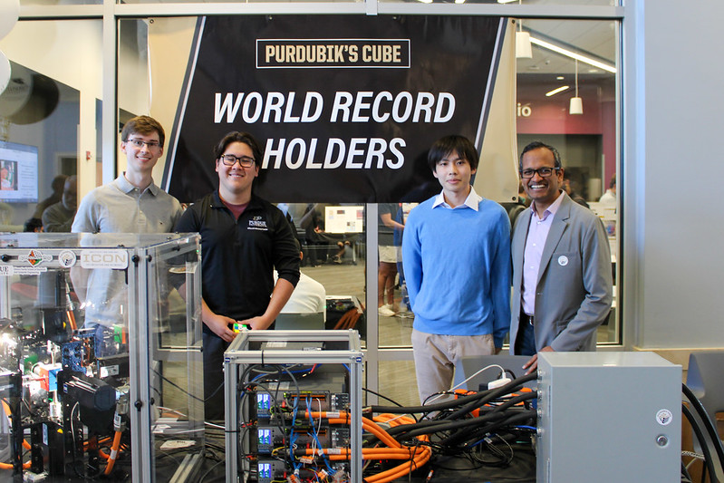 World Record Breaking Purdubik's Cube by Purdue Elmore Family School of ECE