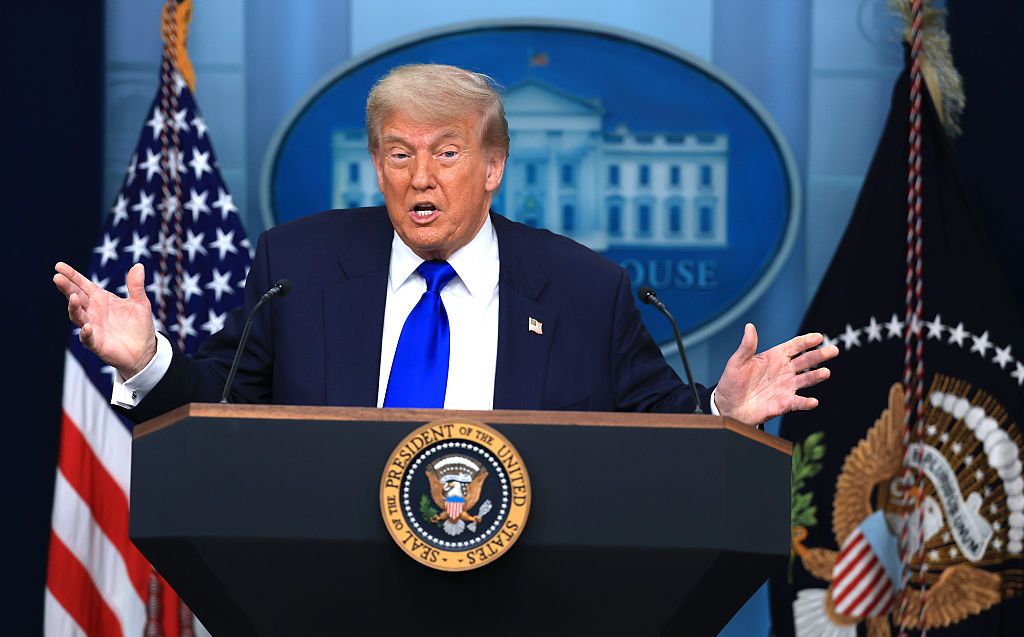 President Trump Speaks On Recent Supreme Court Rulings At The White House