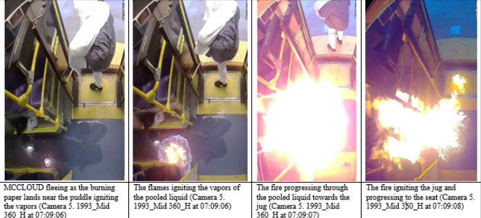 Picture of the Fire Progressing