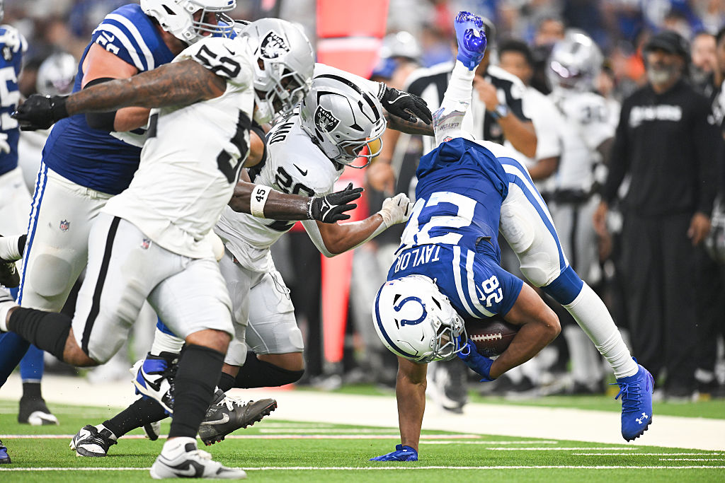 One of Jonathan Taylor's touchdowns