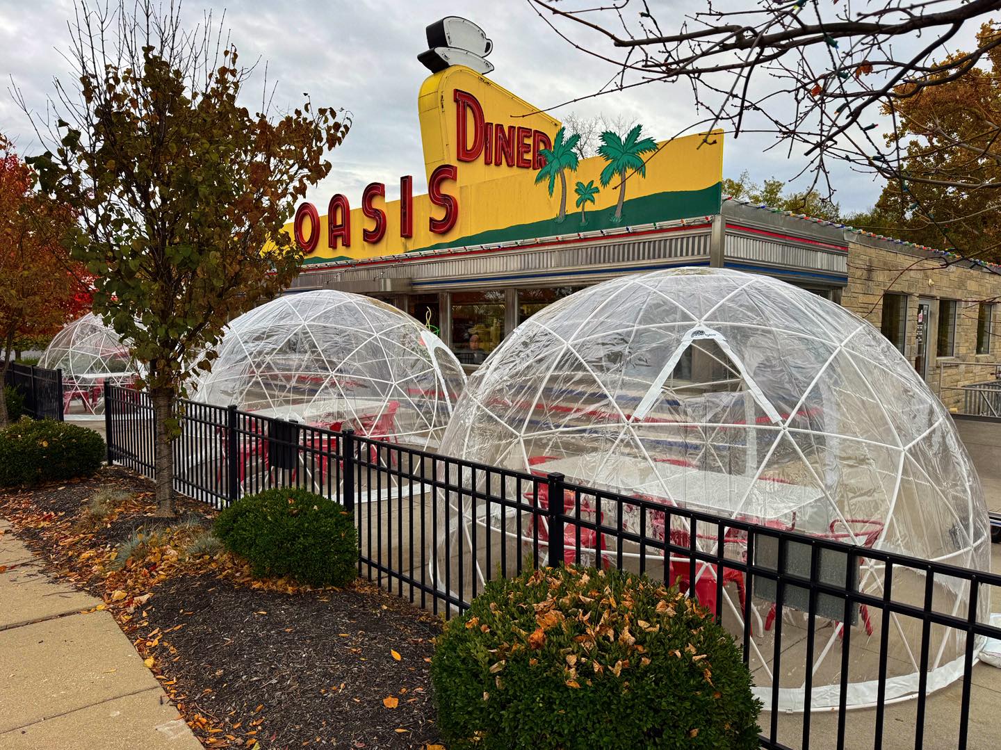 Oasis Diner Introduces Igloo Dining Experience in Plainfield
