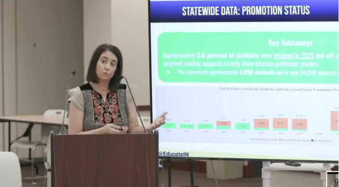 Anna Shults, Chief Academic Officer for Indiana Department of Education