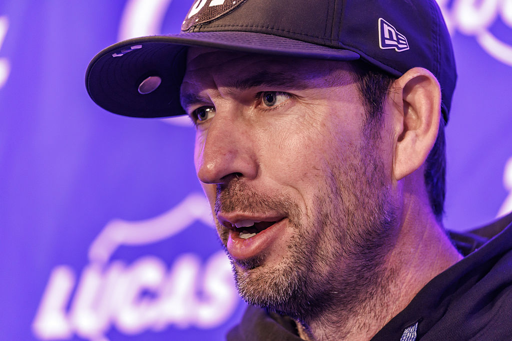 American Football: Media round Indianapolis Colts