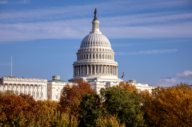 Washington DC in the fall