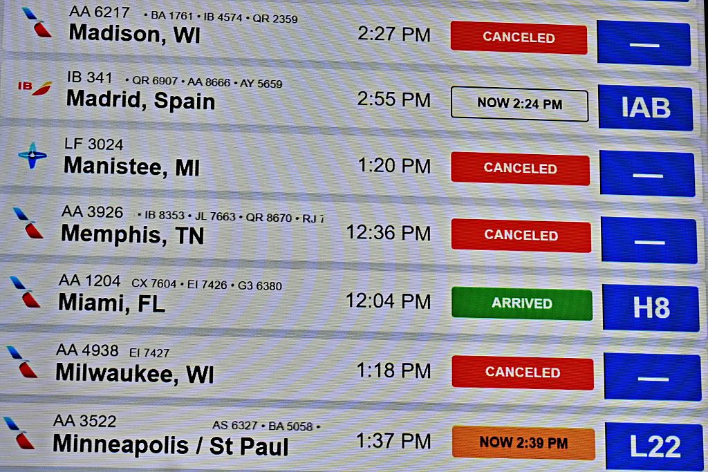 O'Hare Airport faces flight cuts as gov't shutdown continues