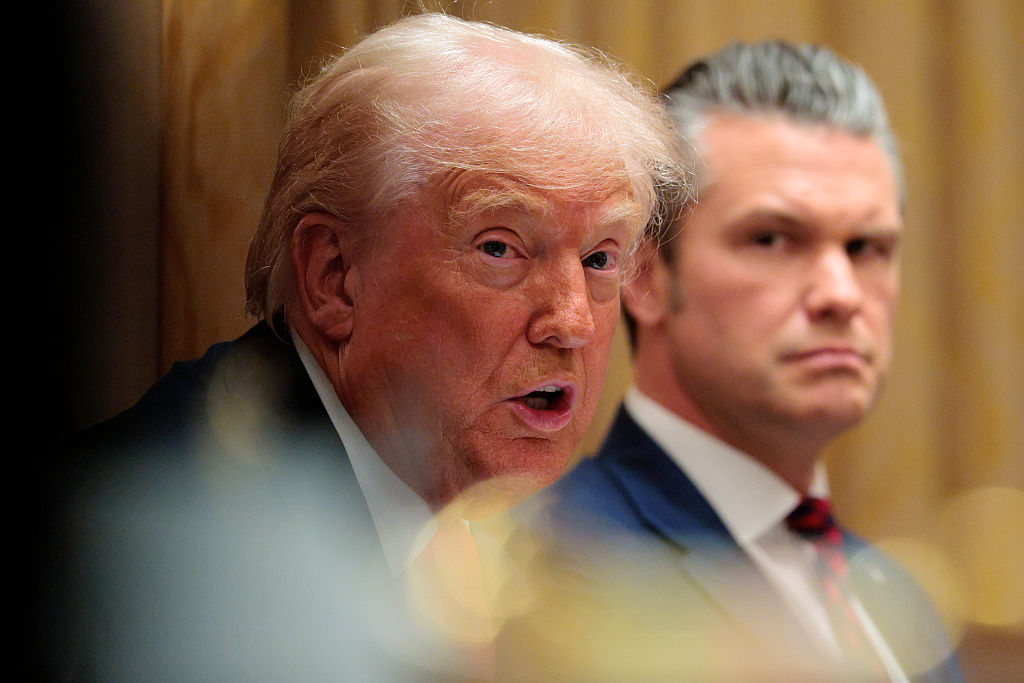 President Trump Meets With His Cabinet At The White House