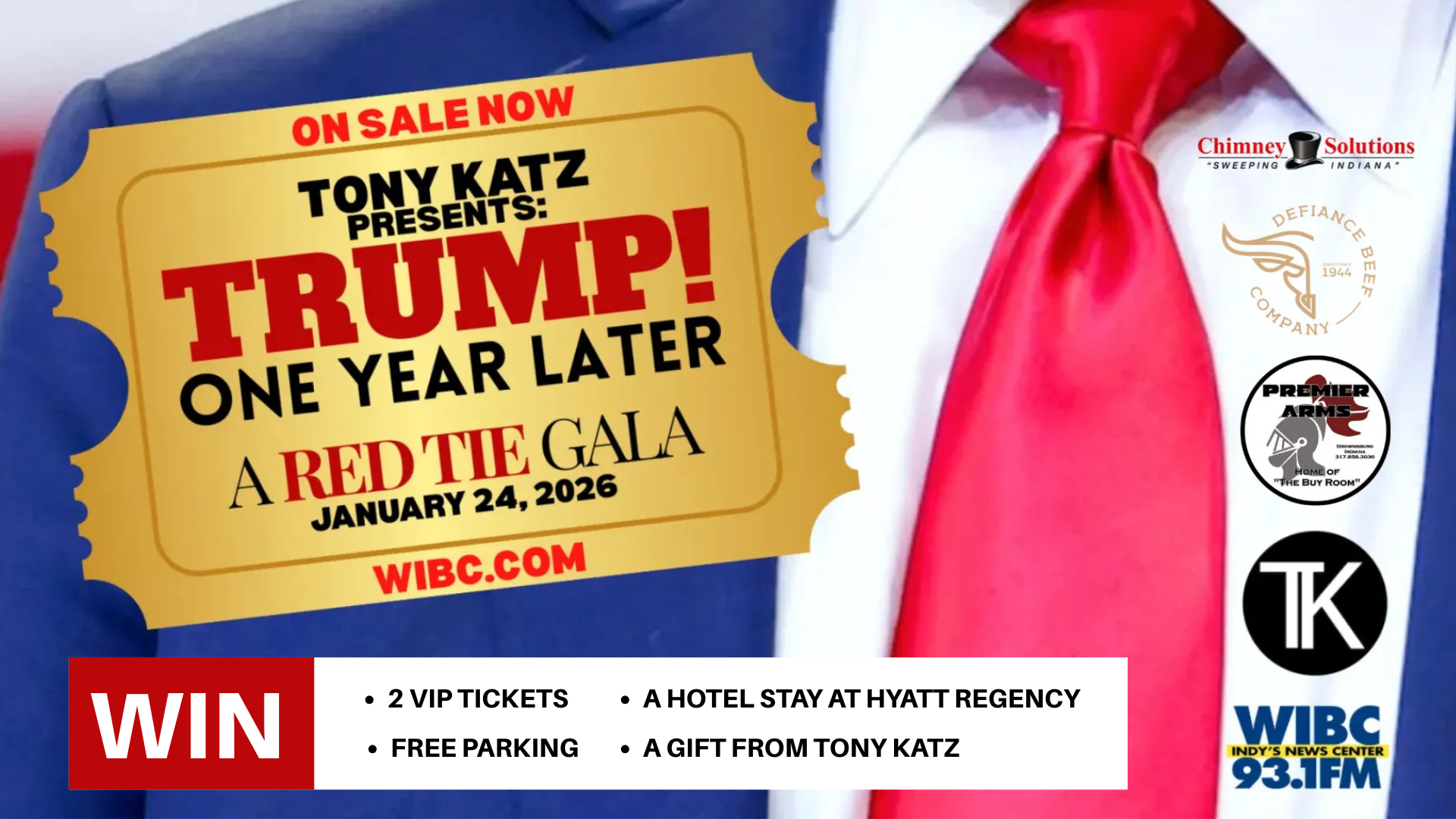 Tony Katz Trump One Year Later Event Hyatt Regency